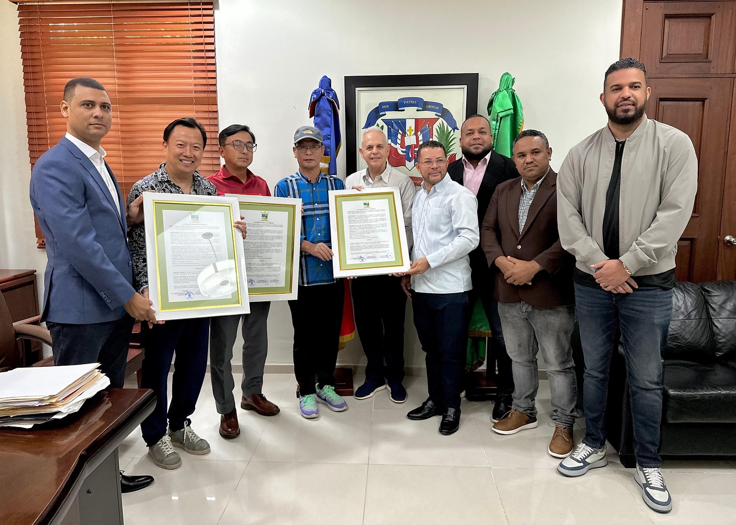 Reconocen a empresarios chinos en acto internacional en Jarabacoa por fortalecer la cooperación y los lazos culturales