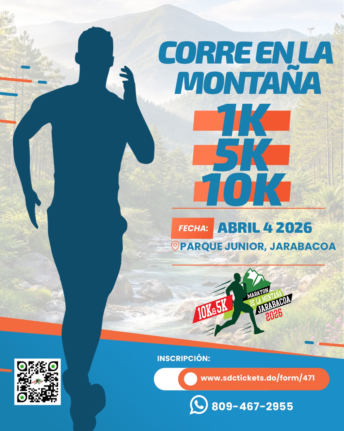 ¡Corre en la montaña!