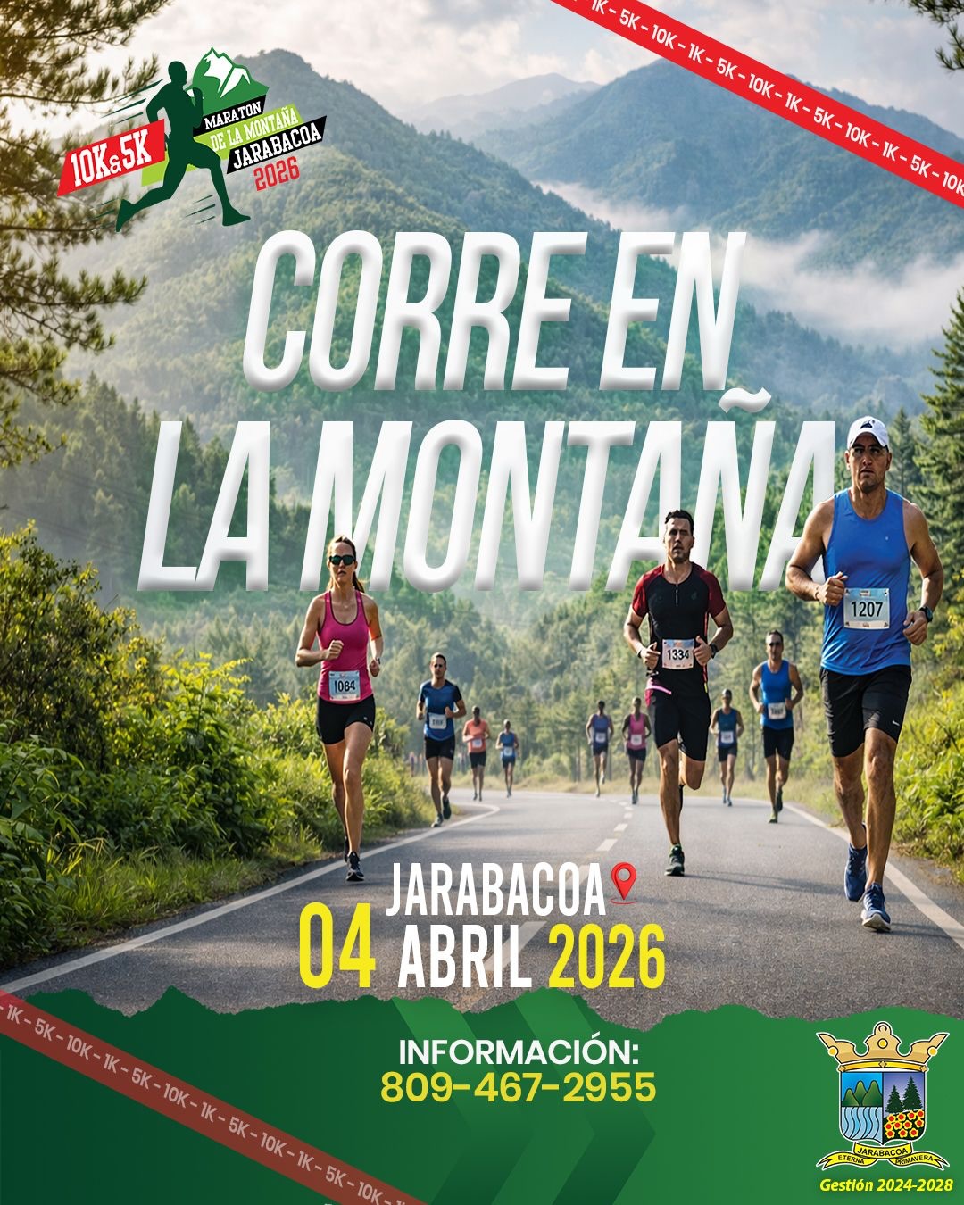 ¡Llega el Maratón de la Montaña 2026, un evento que pondrá a prueba tu resistencia, disciplina y pasión por el deporte en medio de los paisajes más impresionantes de nuestro municipio!