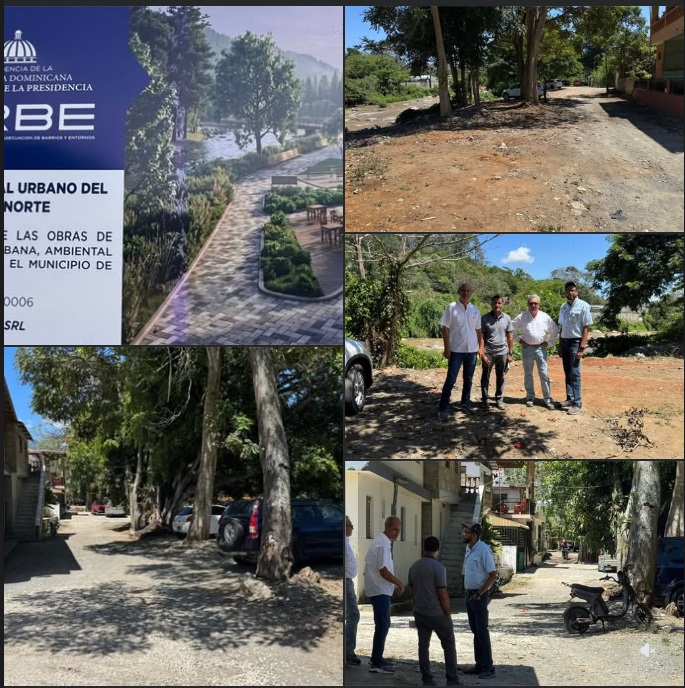 Avanzan los Preparativos para la Construcción del Parque Fluvial en Jarabacoa, un Proyecto del Plan URBE para el Desarrollo y la Recreación Comunitaria